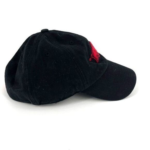 47 ARKANSAS RAZORBACKS CLEAN UP Fitted HAT‎ - Large BLACK - Picture 2 of 7